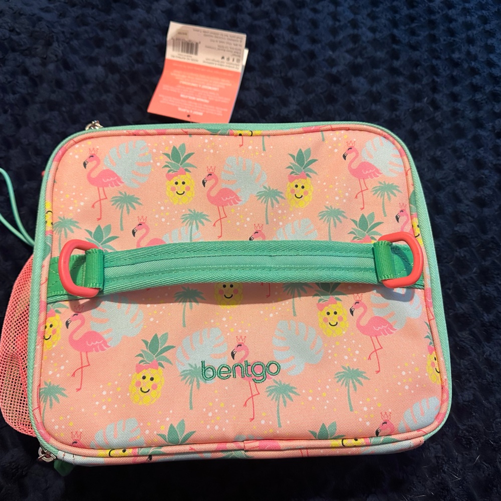 NWT Bentgo Flamingo and Pineapple Lunch Bag